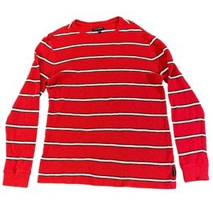 Banana Republic Red Striped Sweater | Men’s L
